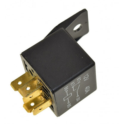 Regitar USA Relay w/Tab f/Most Engines: 30AMP, 5 Terminal, Single Pole/Double Throw [RMZ013]