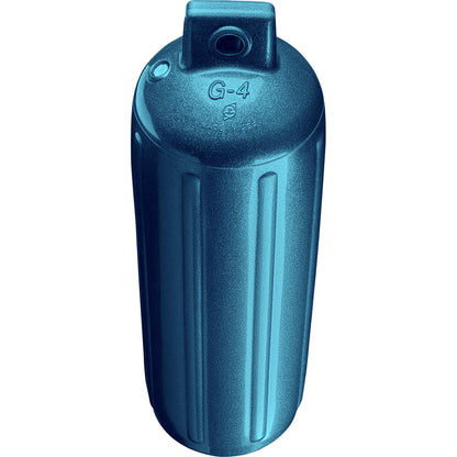 Polyform G-4 Twin Eye Fender 6.5" x 22" - Metallic Blue [G-4 METALLIC BLUE]