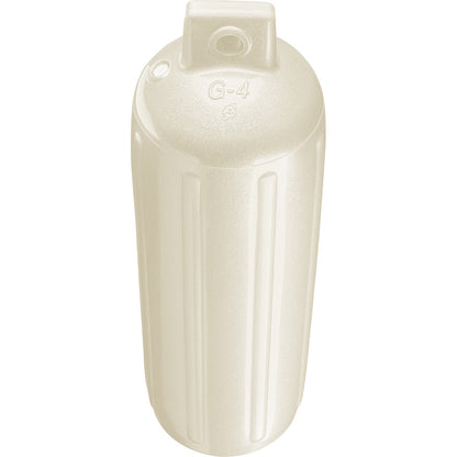 Polyform G-4 Twin Eye Fender 6.5" x 22" - Metallic White [G-4 METALLIC WHITE]