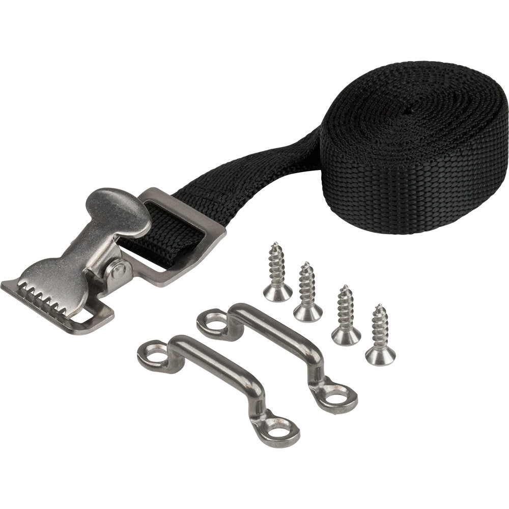 Sea-Dog Gas Tank Strap - Nylon Webbing/304 Stainless Steel - 72" [359995-1]