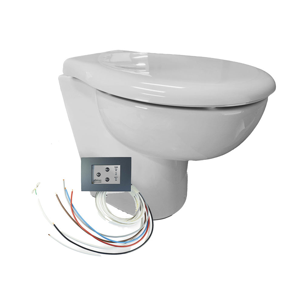 Albin Group Ultra Slim Premium Standard 12V Toilet [07-06-011]