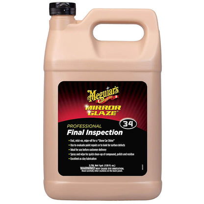 Meguiar's Professional Final Inspection Wipe-Off Detailer - 1 Gallon [M3401]