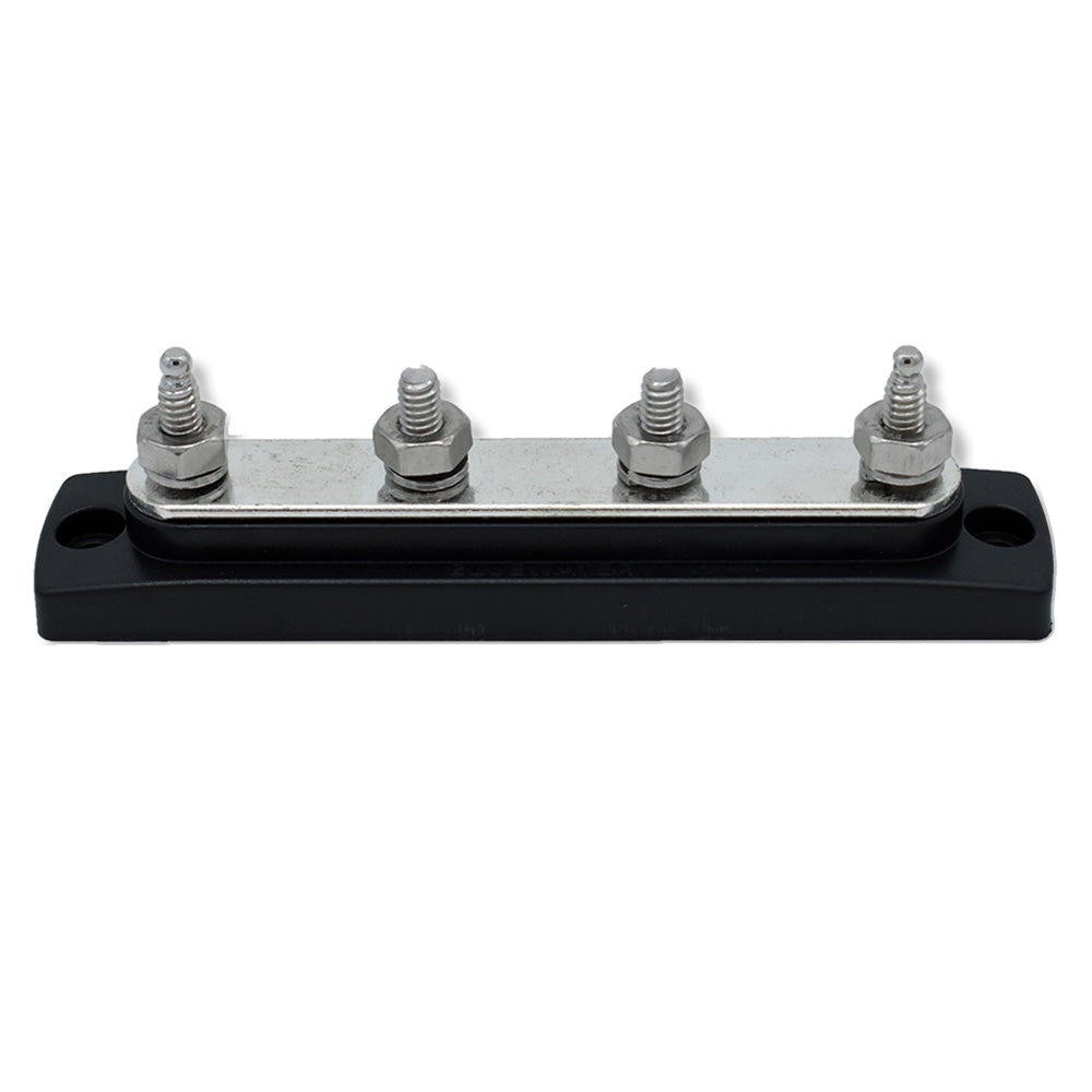 Bluewater Common Stud Busbar 4 Gang - Black [312303-B-020]