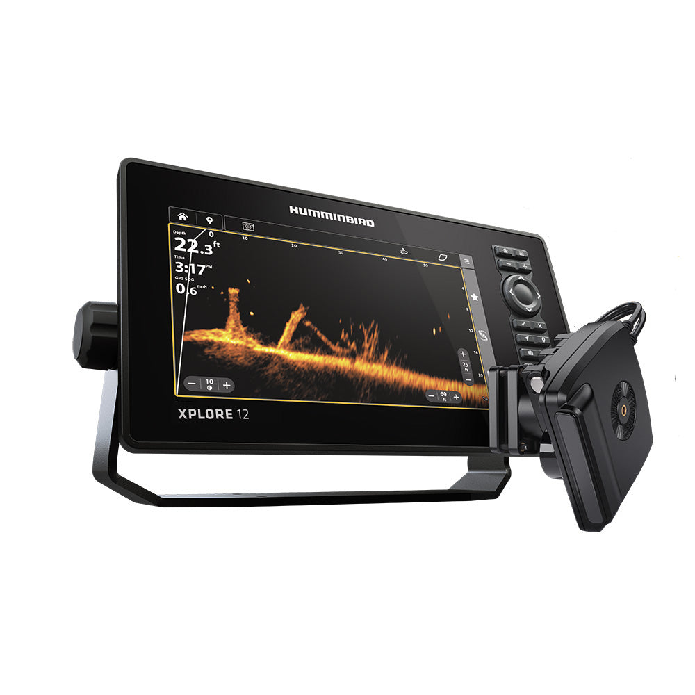 Humminbird XPLORE 12 CMSI+ Mega Live 2 Bundle w/.Transom Mount Transducer [412020-1/ML2]
