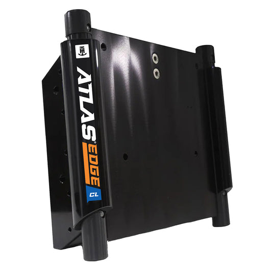 T-H Marine ATLAS EDGE 10" Set Back Hydraulic Jack Plate - Classic - Black [AHJE-10V-B-DP]