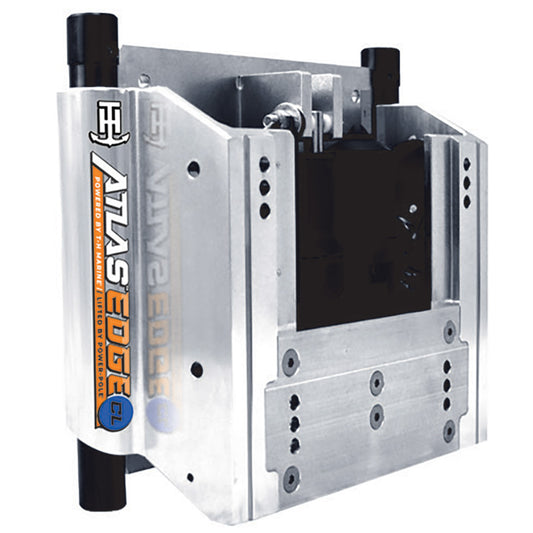 T-H Marine ATLAS EDGE 12" Set Back Hydraulic Jack Plate - Classic - Silver [AHJE-12V-DP]