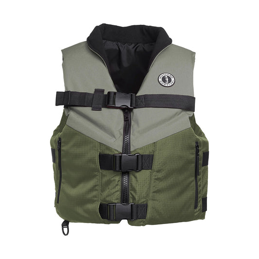 Mustang Accel Foam Vest - Green/Grey - XXL [MV4627-833-XXL]