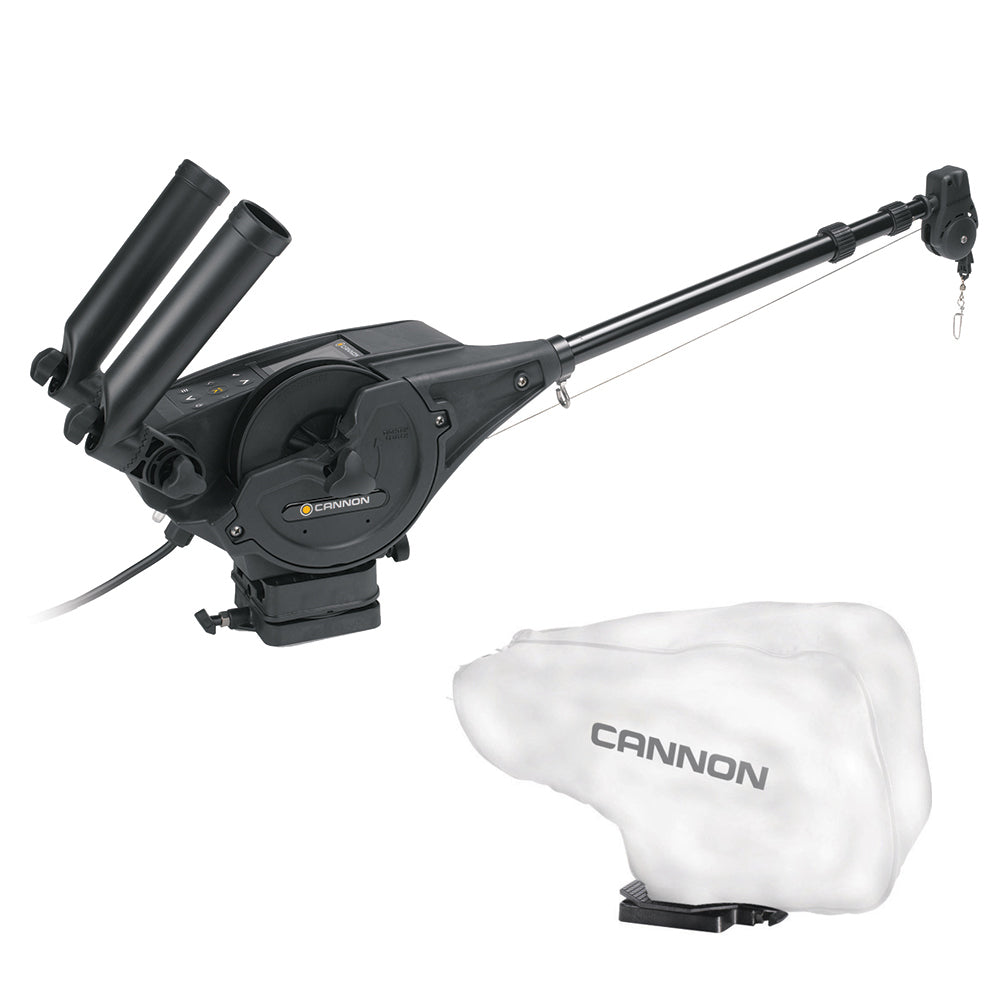 Cannon Optimum 10 Downrigger w/White Cover [1902335/WHTCOVER]