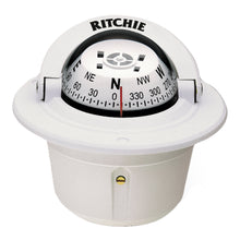 Load image into Gallery viewer, Ritchie F-50W Explorer Compass - Flush Mount - White [F-50W]
