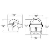 Load image into Gallery viewer, Ritchie B-51 Explorer Compass - Bracket Mount - Black [B-51]
