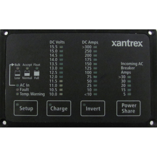 Xantrex Heart FDM-12-25 Remote Panel, Battery Status  Freedom Inverter/Charger Remote Control [84-2056-01]
