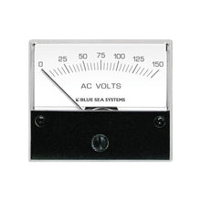 Load image into Gallery viewer, Blue Sea 9353 AC Analog Voltmeter 0-150V AC [9353]
