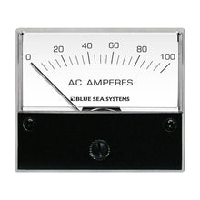Load image into Gallery viewer, Blue Sea 8258 AC Analog Ammeter - 2-3/4&quot; Face, 0-100 Amperes AC [8258]
