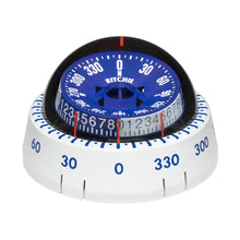 Load image into Gallery viewer, Ritchie XP-98W X-Port Tactician Compass - Surface Mount - White [XP-98W]
