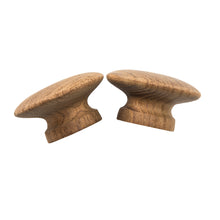 Load image into Gallery viewer, Whitecap Teak Round Drawer Knob - 2&quot; - 2 Pack [60120-A]
