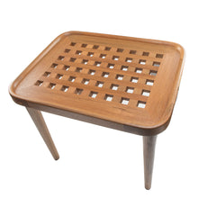 Load image into Gallery viewer, Whitecap Teak Cockpit Grate End Table [60020]

