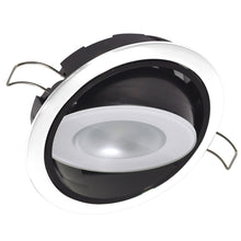 Load image into Gallery viewer, Lumitec Mirage Positionable Down Light - Warm White Dimming - Hi CRI - White Bezel [115129]
