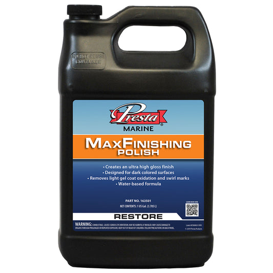 Presta MaxFinishing Polish - 1-Gallon [163501P]