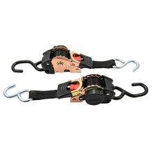 Load image into Gallery viewer, Camco Retractable Tie-Down Straps - 1&quot; Width 6 Dual Hooks [50033]
