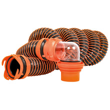 Load image into Gallery viewer, Camco RhinoEXTREME 15 Sewer Hose Kit w/ Swivel Fitting 4 In 1 Elbow Caps [39859]
