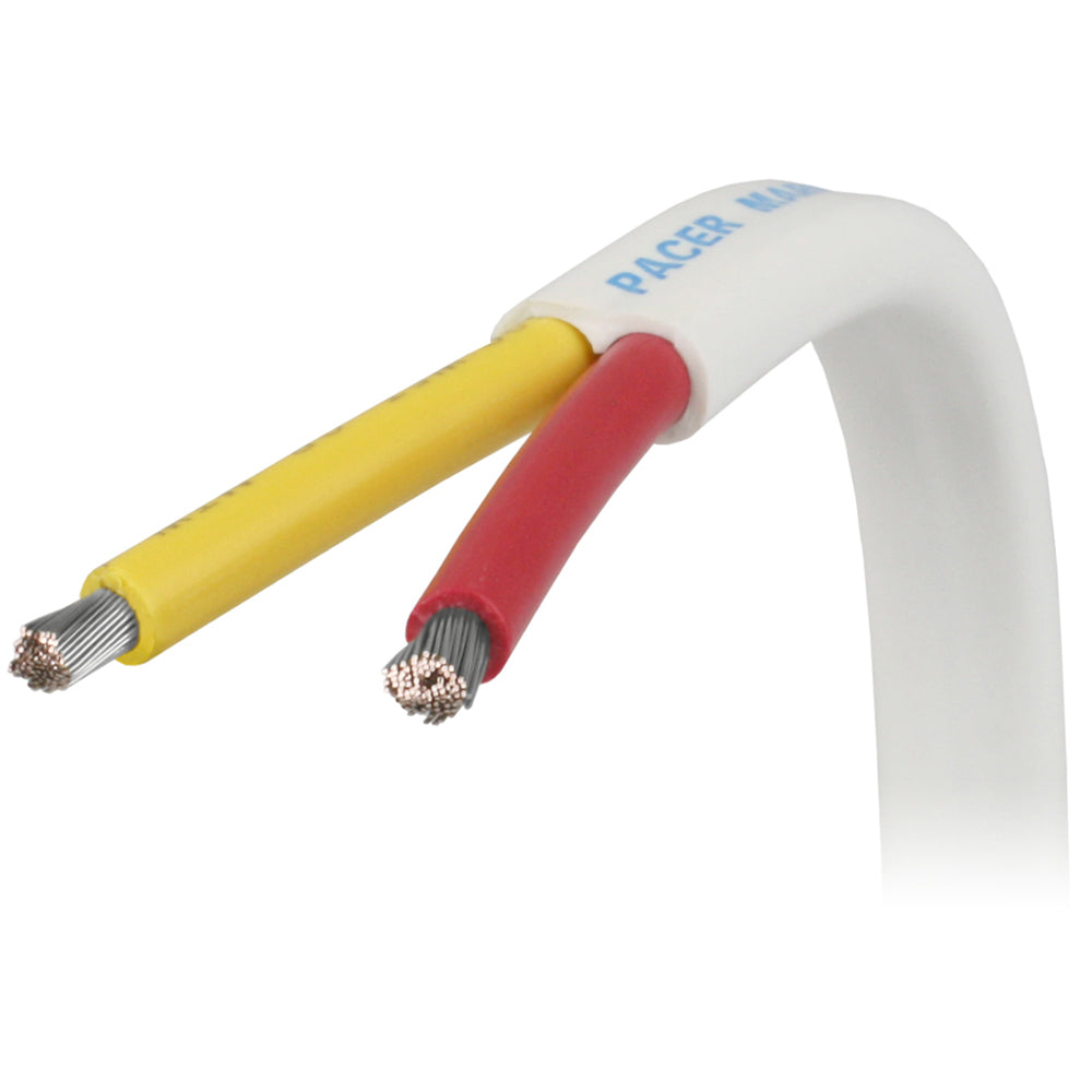 Pacer 6/2 AWG Safety Duplex Cable - Flat Cable - Red/Yellow - 50' [W6/2RYW-50]