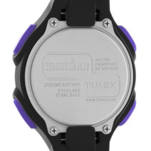 Load image into Gallery viewer, Timex Ironman Womens Essentials 30 - Black Case - Purple Button [TW5M55200]
